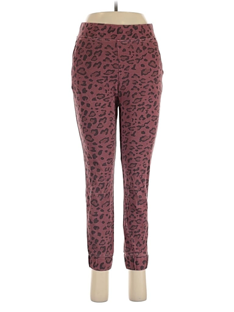 Pre-owned Sundry Active Pants In Burgundy