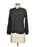 J.Crew 100% Viscose Polka Dots Black 3/4 Sleeve Blouse Size XXS - photo 1