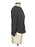 J.Crew 100% Viscose Polka Dots Black 3/4 Sleeve Blouse Size XXS - photo 4