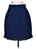 Club Monaco 100% Polyester Solid Blue Formal Skirt Size 2 - photo 2