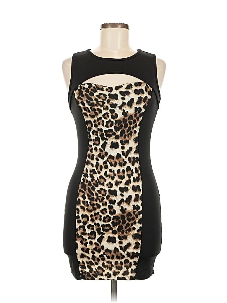 Pre-owned Assorted Brands Cocktail Dress In Black