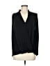 Final Touch Black Long Sleeve Blouse Size M - photo 1