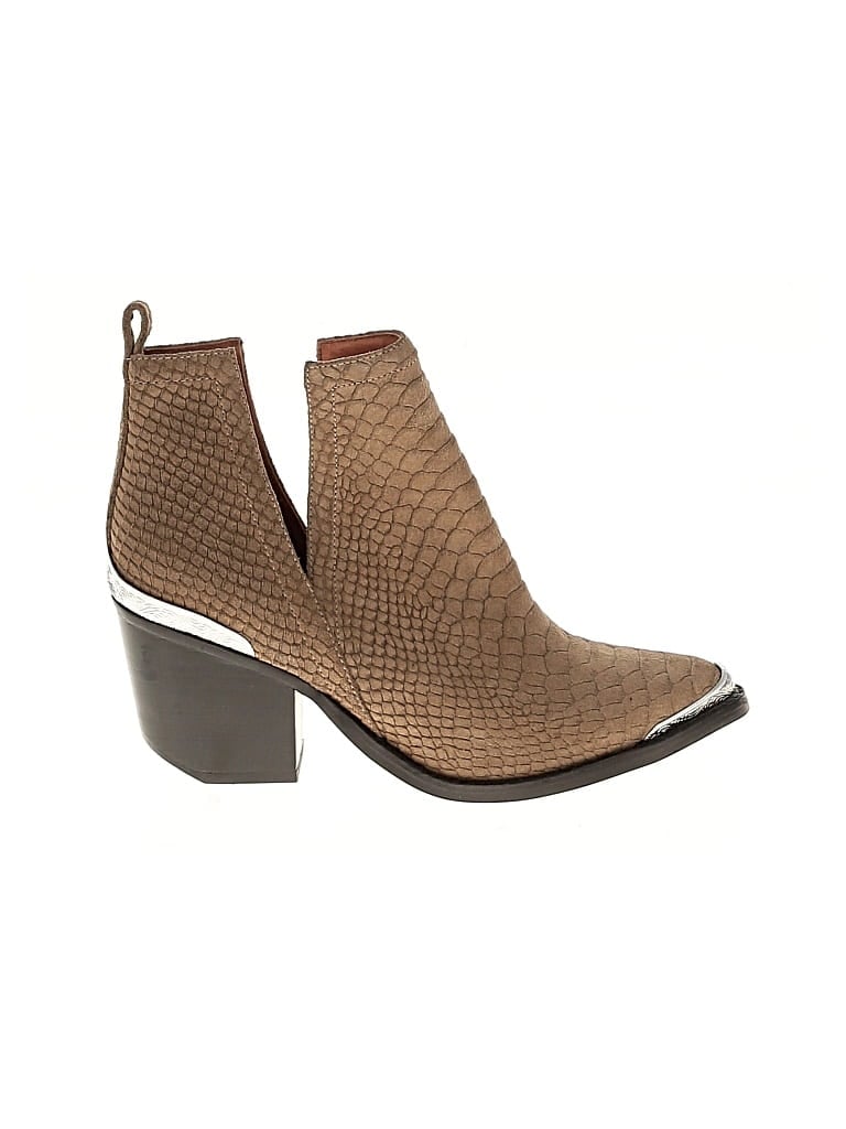 Pre-owned Jeffrey Campbell Ankle Boots In Brown