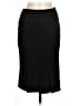 Les Copains Solid Black Formal Skirt Size EU 40 / US 10 - photo 1