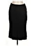 Les Copains Solid Black Formal Skirt Size EU 40 / US 10 - photo 2