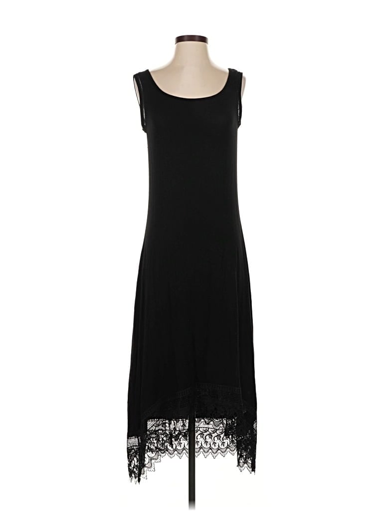 Pre-owned Nina Leonard Casual Dress In Black