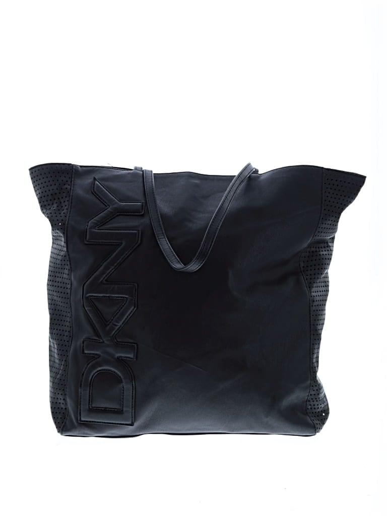 Pre-owned Dkny Tote Bag In Black