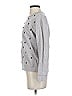 J.Crew 100% Cotton Polka Dots Silver Pullover Sweater Size S - photo 5
