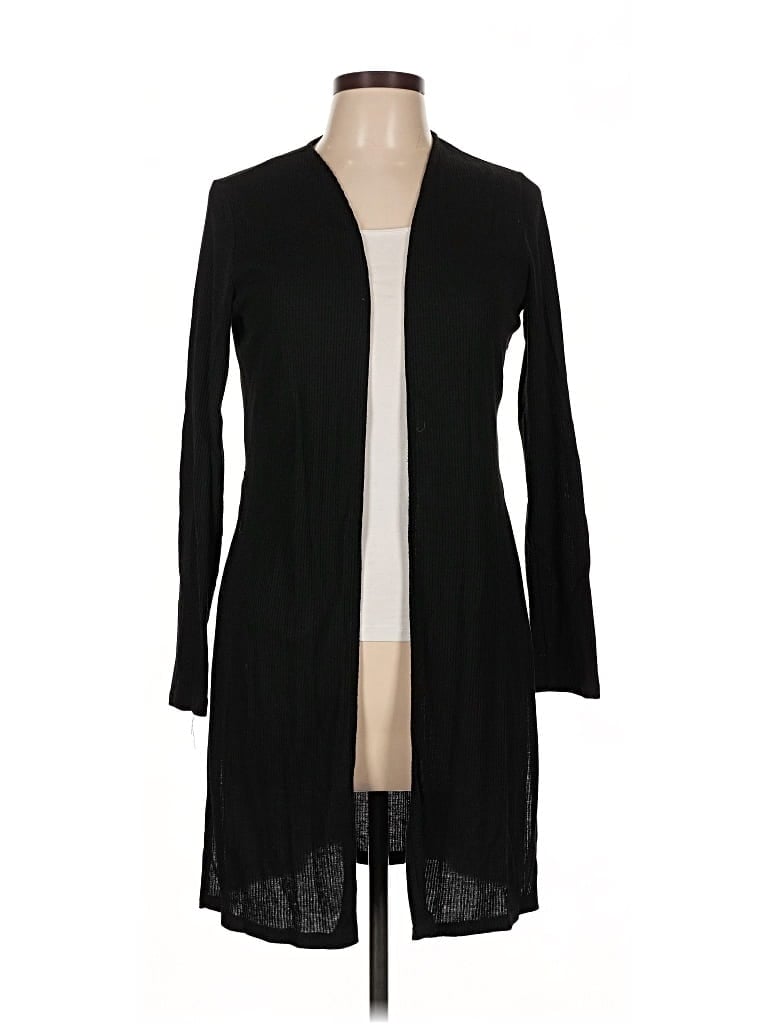 Pre-owned Ambiance Cardigan Sweater In Black