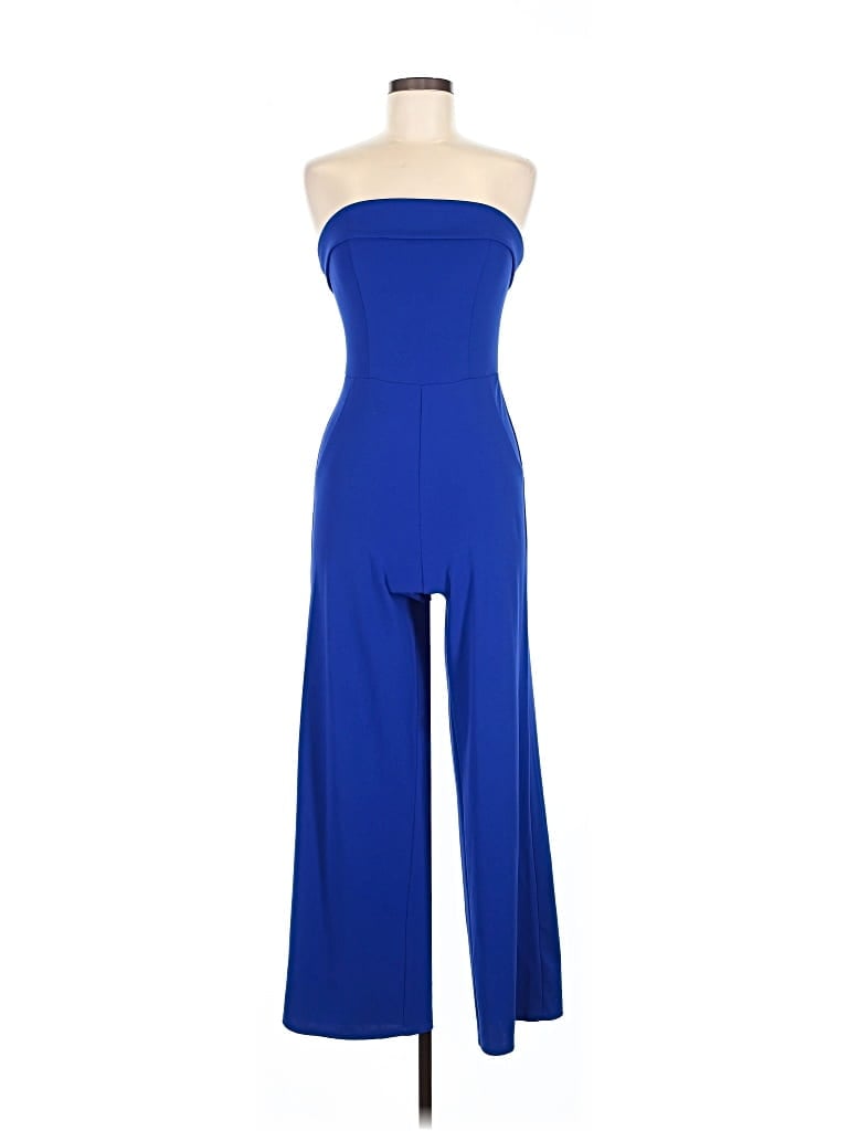 Pre-owned Crystal Sky Jumpsuit In Blue