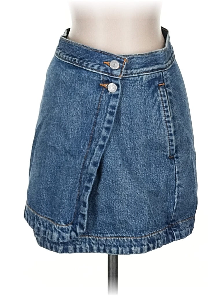 Pre-owned Levi's Denim Skirt In Blue