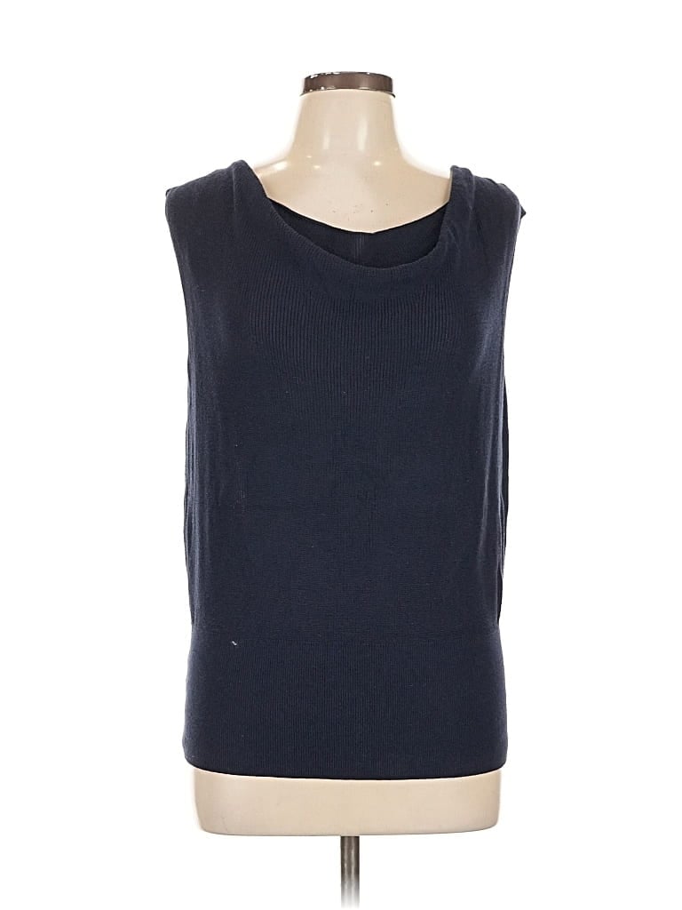 Pre-owned Ann Taylor Factory Pullover Sweater In Blue