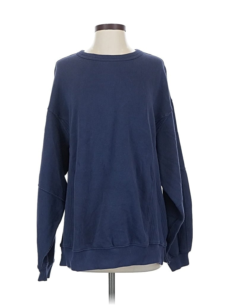 Pre-owned Aerie Sweatshirt In Blue