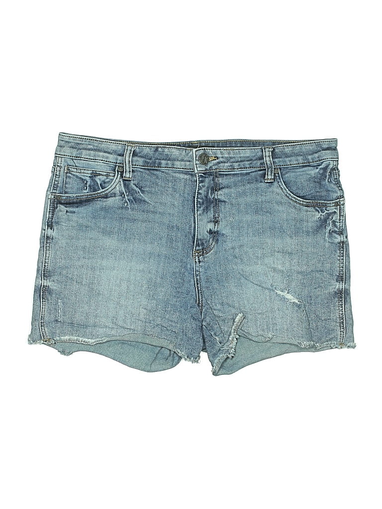 Pre-owned Kut From The Kloth Denim Shorts In Blue