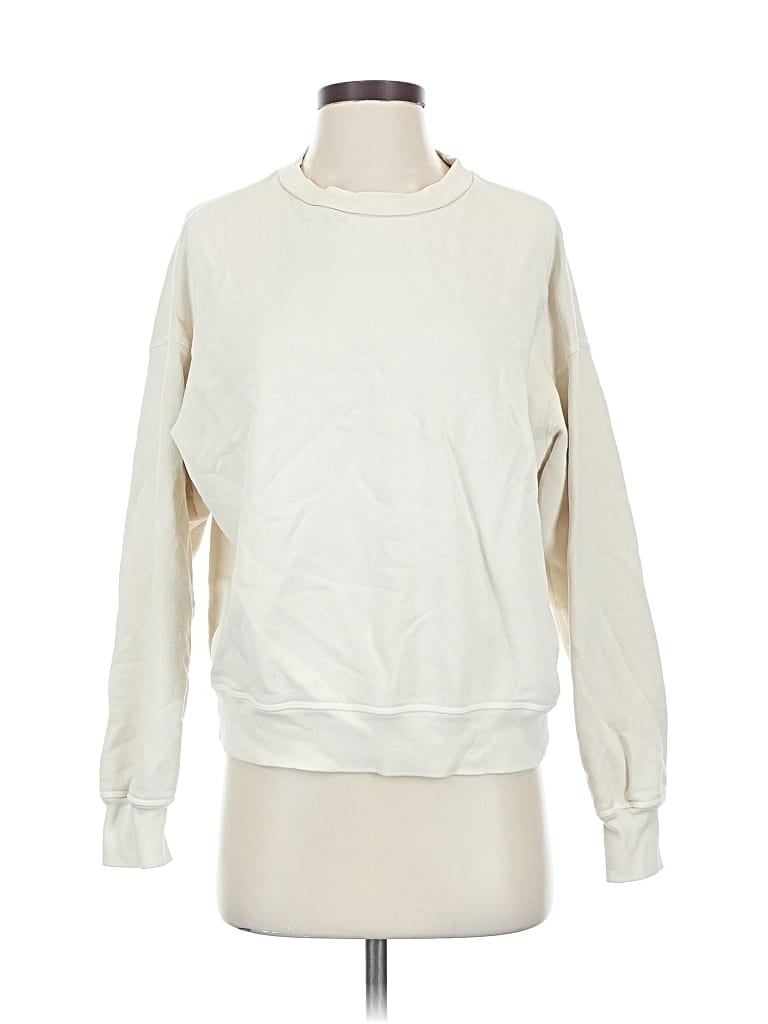 Pre-owned Goodlife Sweatshirt In White