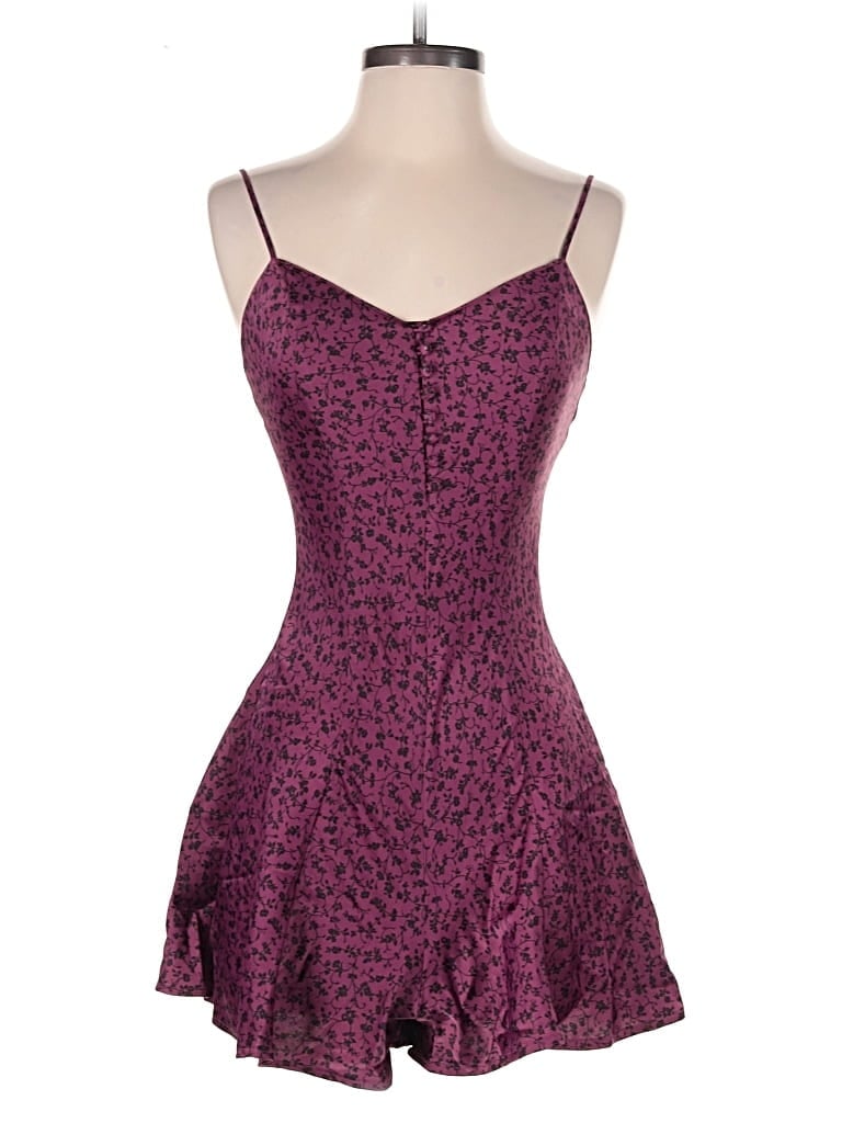 Pre-owned Urban Outfitters Romper In Purple