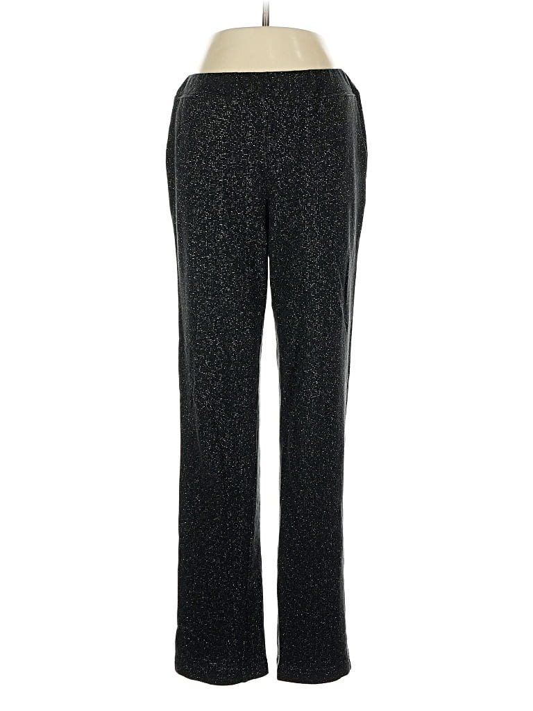 Pre-owned Zenergy By Chico's Casual Pants In Silver