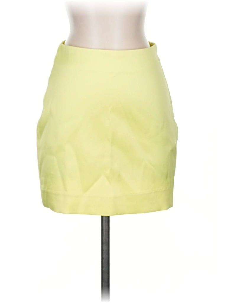 Pre-owned Grey Lab Los Angeles Casual Skirt In Yellow