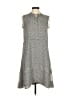 Madewell 100% Polyester Paisley Gray Casual Dress Size 6 - photo 1