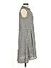 Madewell 100% Polyester Paisley Gray Casual Dress Size 6 - photo 4