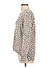 Olivaceous Animal Print Silver Pullover Sweater Size L - photo 5