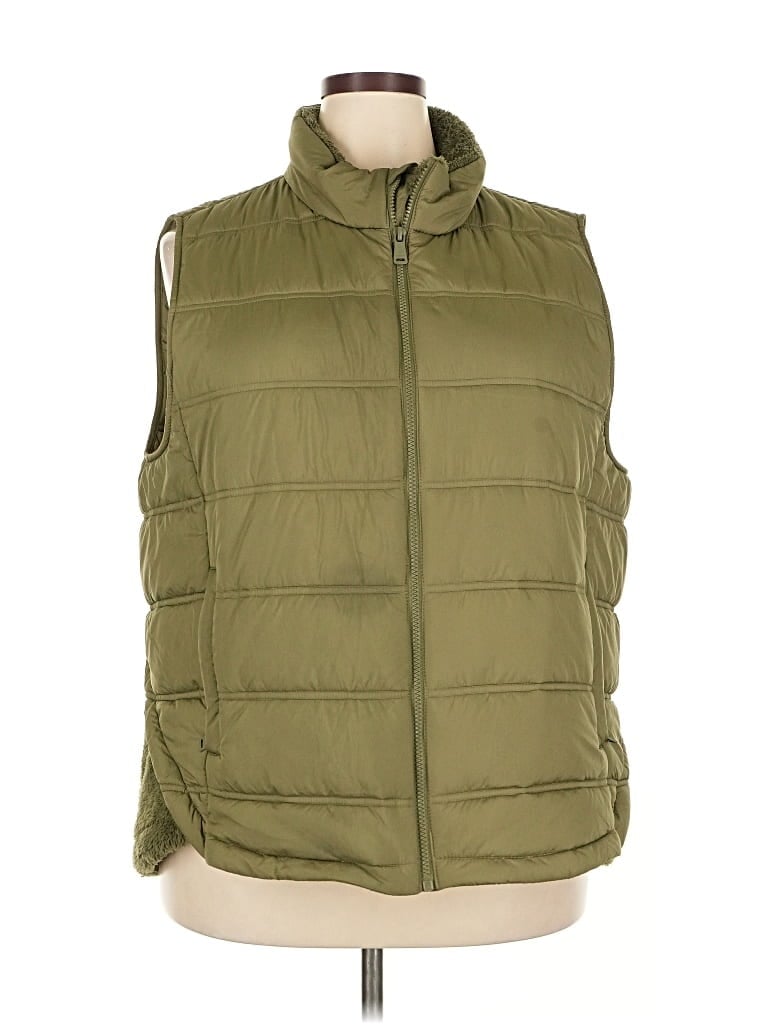 Pre-owned Bernardo Fashions Vest In Green