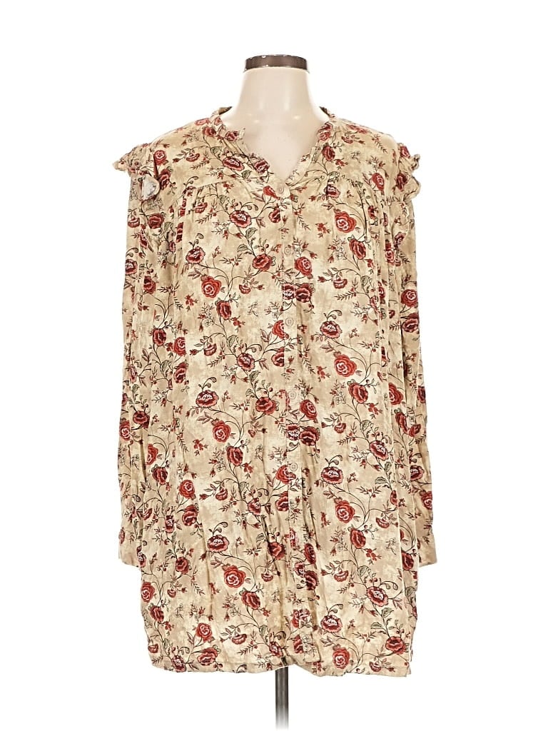 Pre-owned Treasure & Bond 3/4 Sleeve Blouse In White