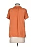 Catherine Malandrino Orange Short Sleeve Blouse Size S - photo 2