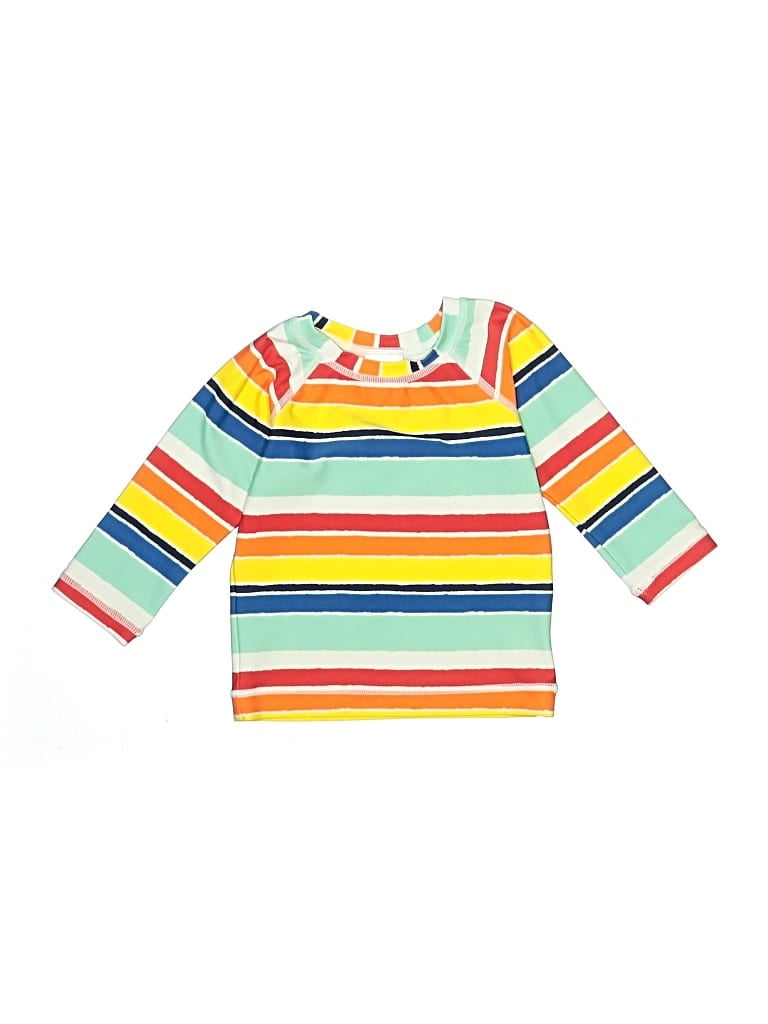Pre-owned Hanna Andersson Kids' 3/4 Sleeve T-shirt In Yellow