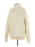 H&M Solid Ivory Turtleneck Sweater Size XS - photo 1