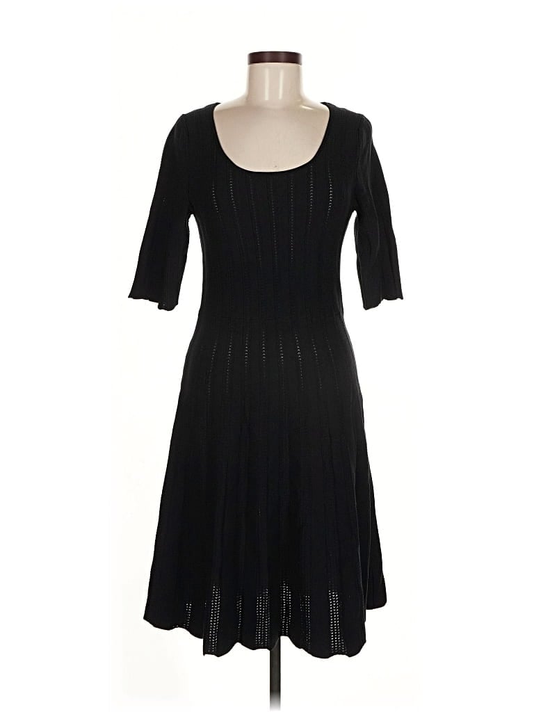Pre-owned Lark & Ro Casual Dress In Black