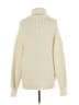 H&M Solid Ivory Turtleneck Sweater Size XS - photo 2