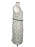 Monsoon Paisley Gray Cocktail Dress Size 10 - photo 4