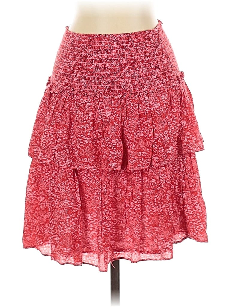 Pre-owned By Anthropologie Casual Skirt In Red