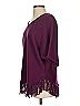NY Collection 100% Acrylic Burgundy Pullover Sweater Size XS - photo 5