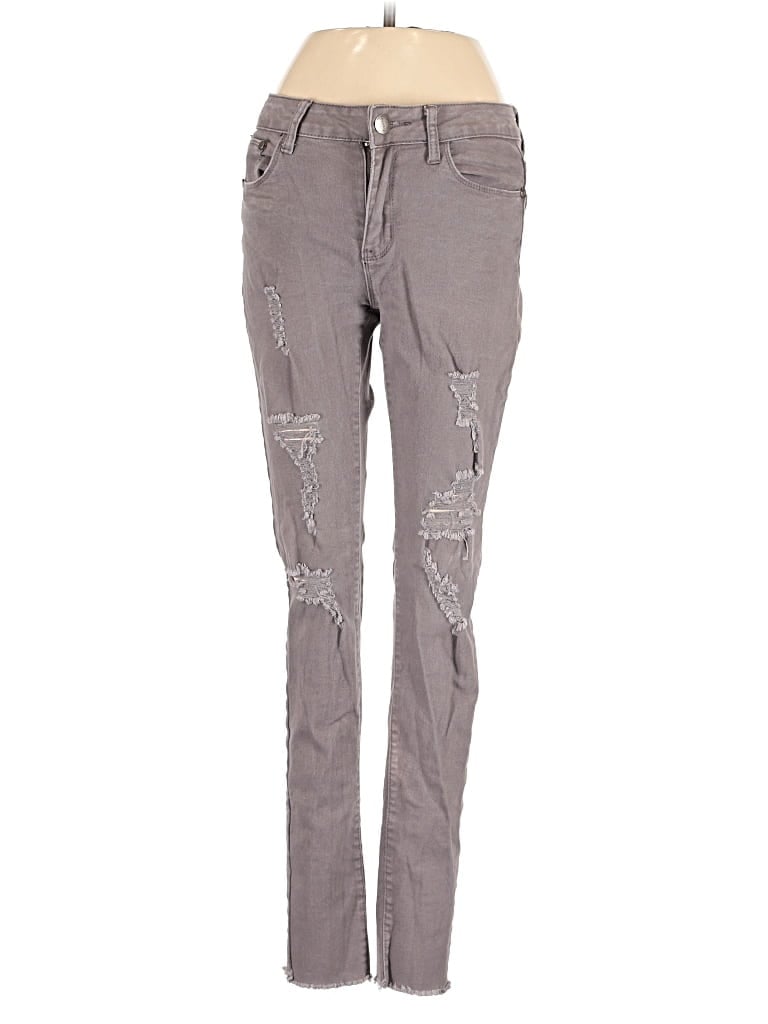 Pre-owned Assorted Brands Jeans In Gray