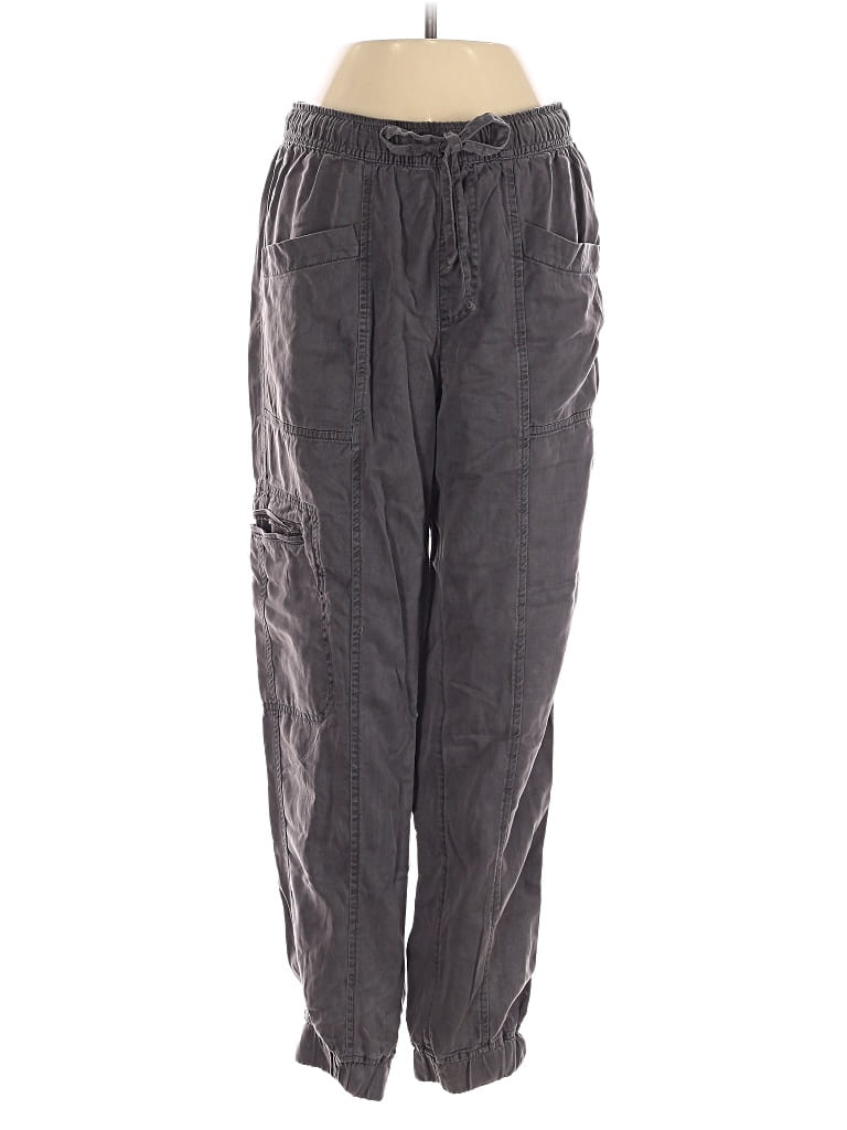 Pre-owned Nicole Miller Casual Pants In Gray