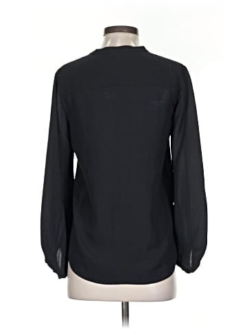 Diane von Furstenberg Long Sleeve Silk Top (view 2)