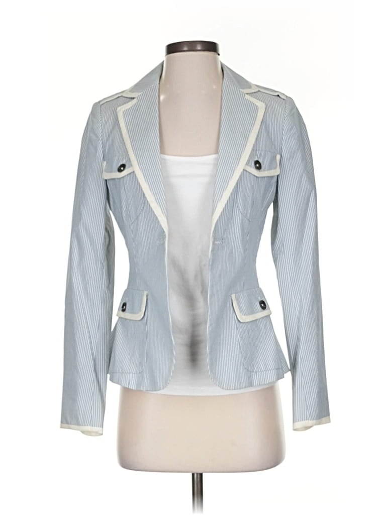 Pre-owned Rag & Bone Blazer Jacket In Blue