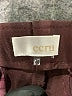 Ecru Burgundy Casual Pants Size 10 - photo 4