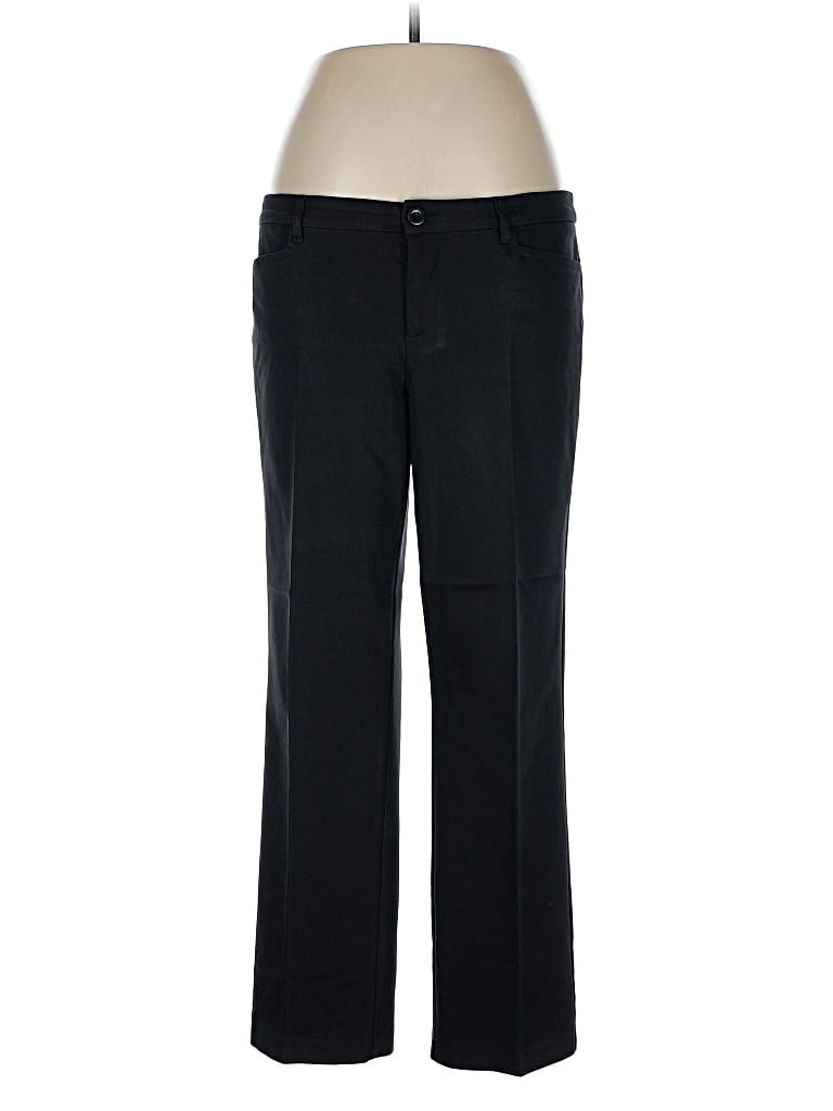 Pre-owned Christopher & Banks Dress Pants In Black