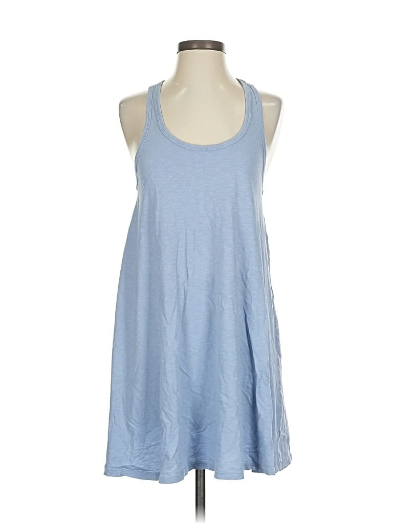 Pre-owned Aerie Tank Top Blue Halter Neckline Tops