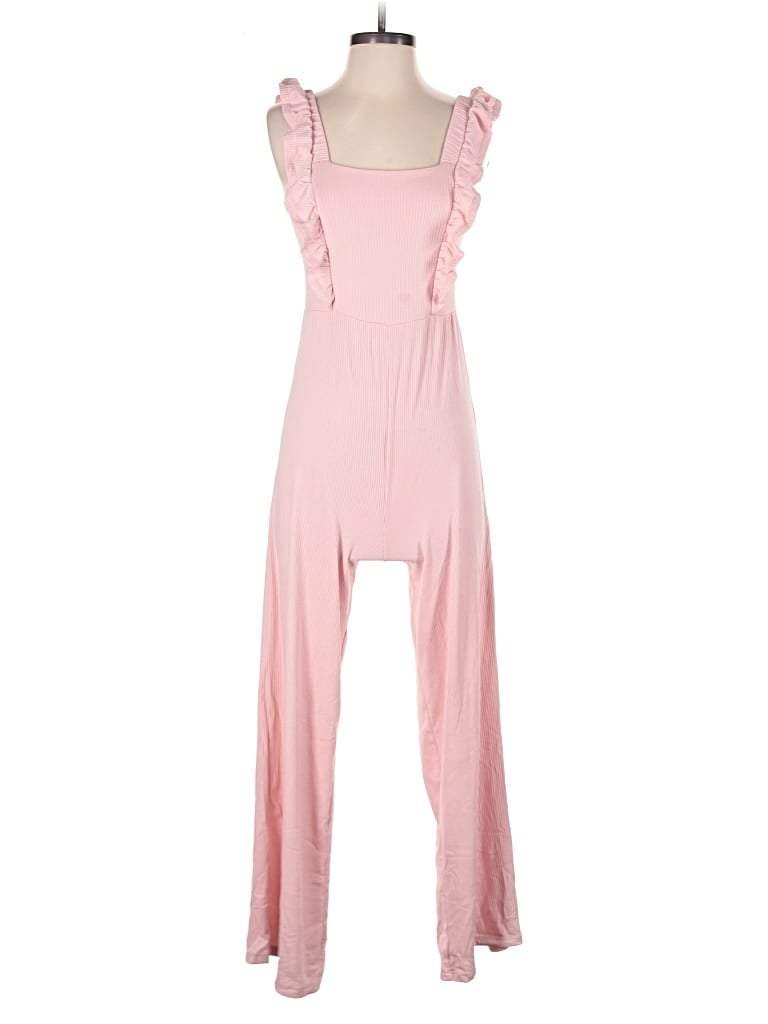 Pre-owned Vibe Sportswear Jumpsuit In Pink