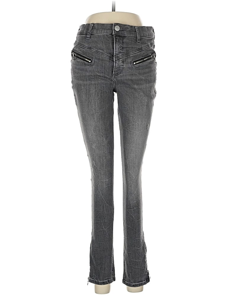 Pre-owned Express Jeans In Gray