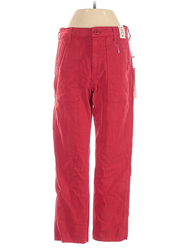 Pre-owned Amo Casual Pants In Red