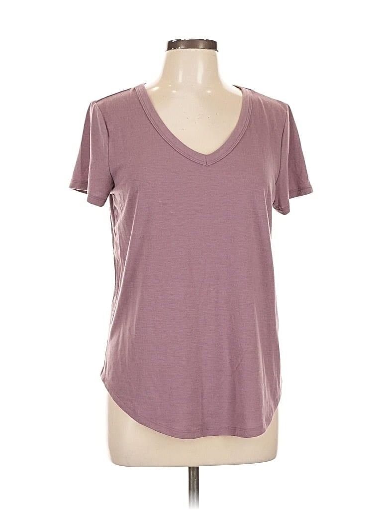 Pre-owned So Short Sleeve T-shirt In Burgundy