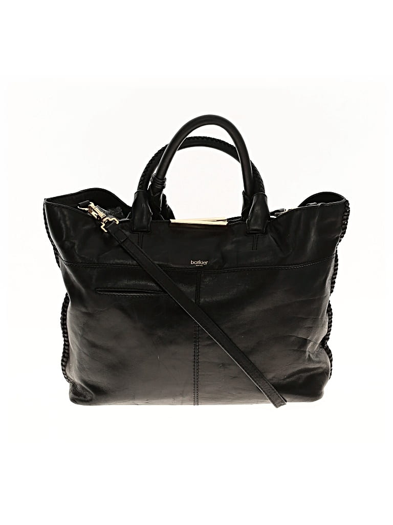 Pre-owned Botkier Leather Satchel In Black