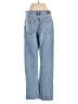 Madewell 100% Cotton Hearts Blue Jeans Size 27 waist - photo 2