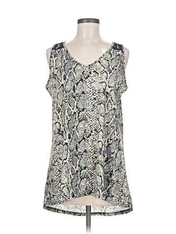 Crazy Train Sleeveless Blouse (view 1)