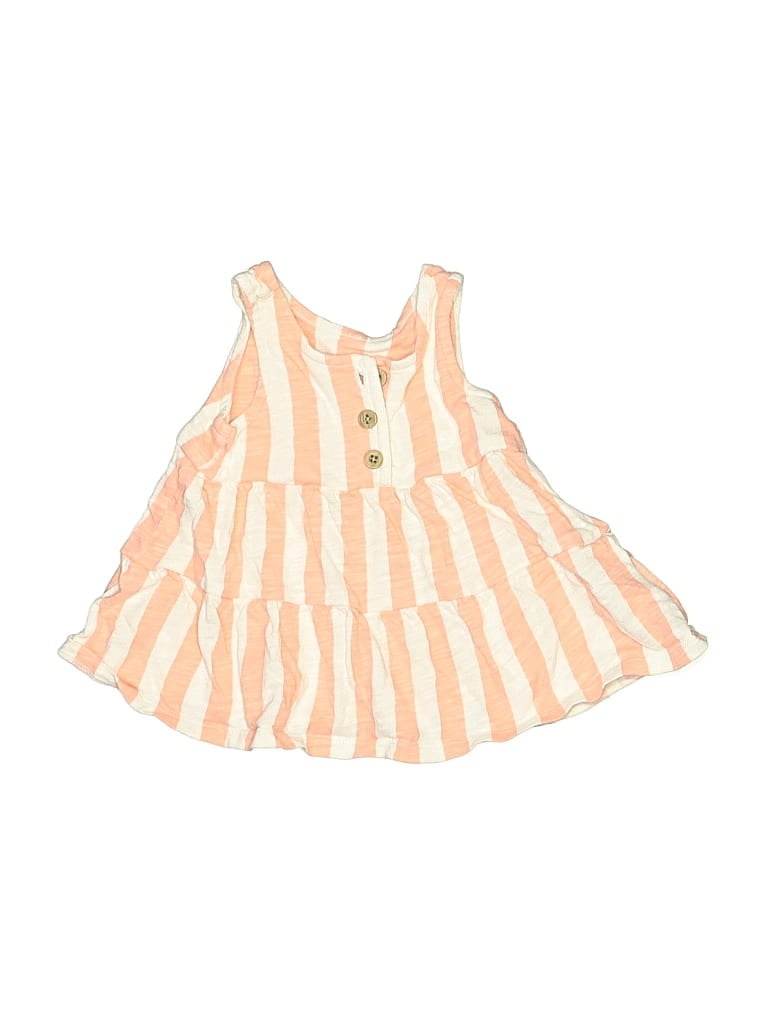 Pre-owned Cloud Island Babies' Short Sleeve Outfit In Orange